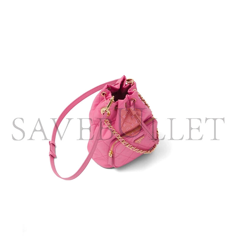 PRADA RE-EDITION 1995 CHAINE RE-NYLON SHOULDER BAG 1BH038 (22.5*17.5*12cm)